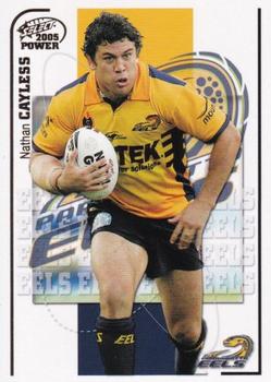 2005 Select Power #100 Nathan Cayless Front